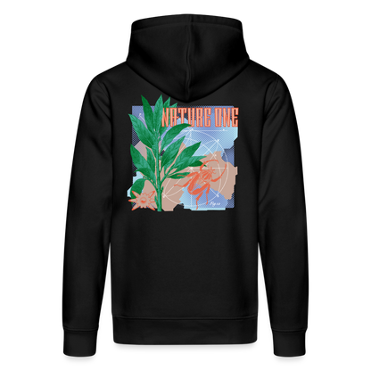 NATURE Fun - Unisex Organic Hoodie - Schwarz