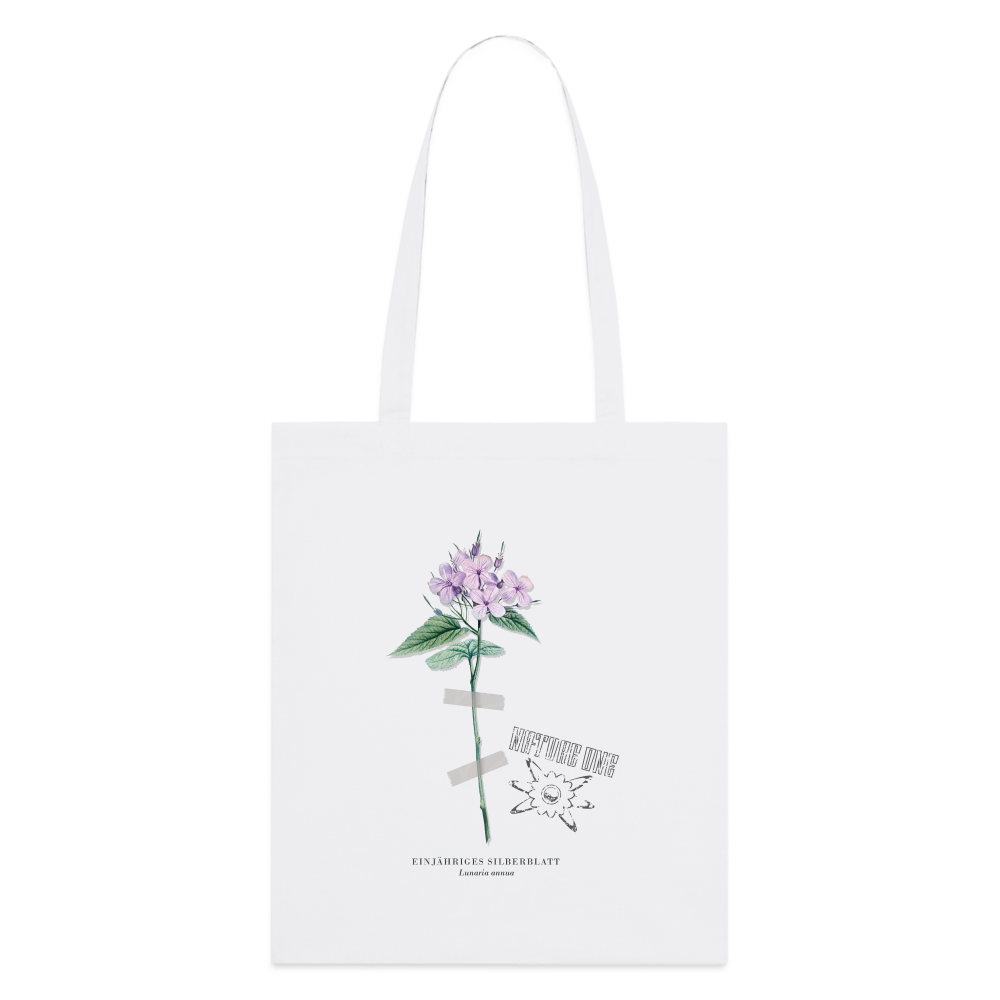 Flowerbook Tote Bag - Weiß