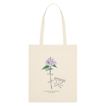 Flowerbook Tote Bag - Naturweiß