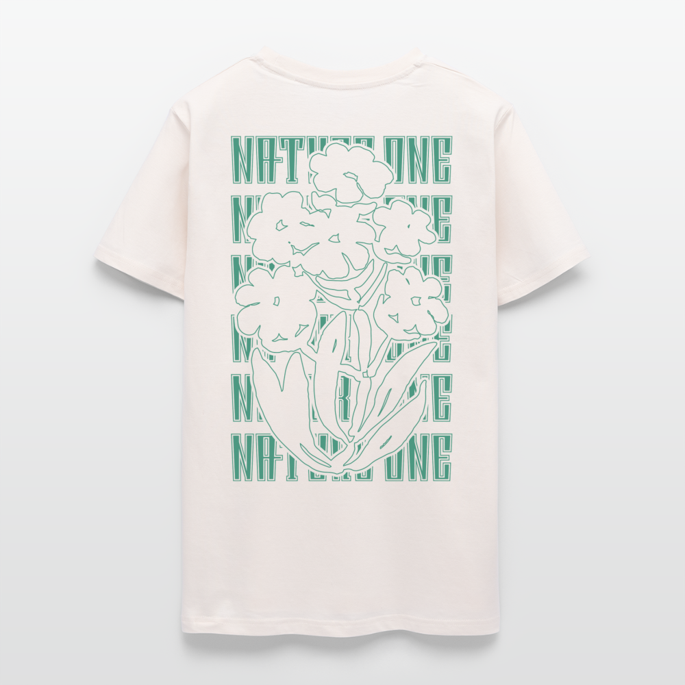 Casual Flowers - Unisex Organic T-Shirt - Cremeweiss