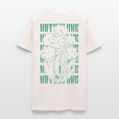 Casual Flowers - Unisex Organic T-Shirt - Cremeweiss