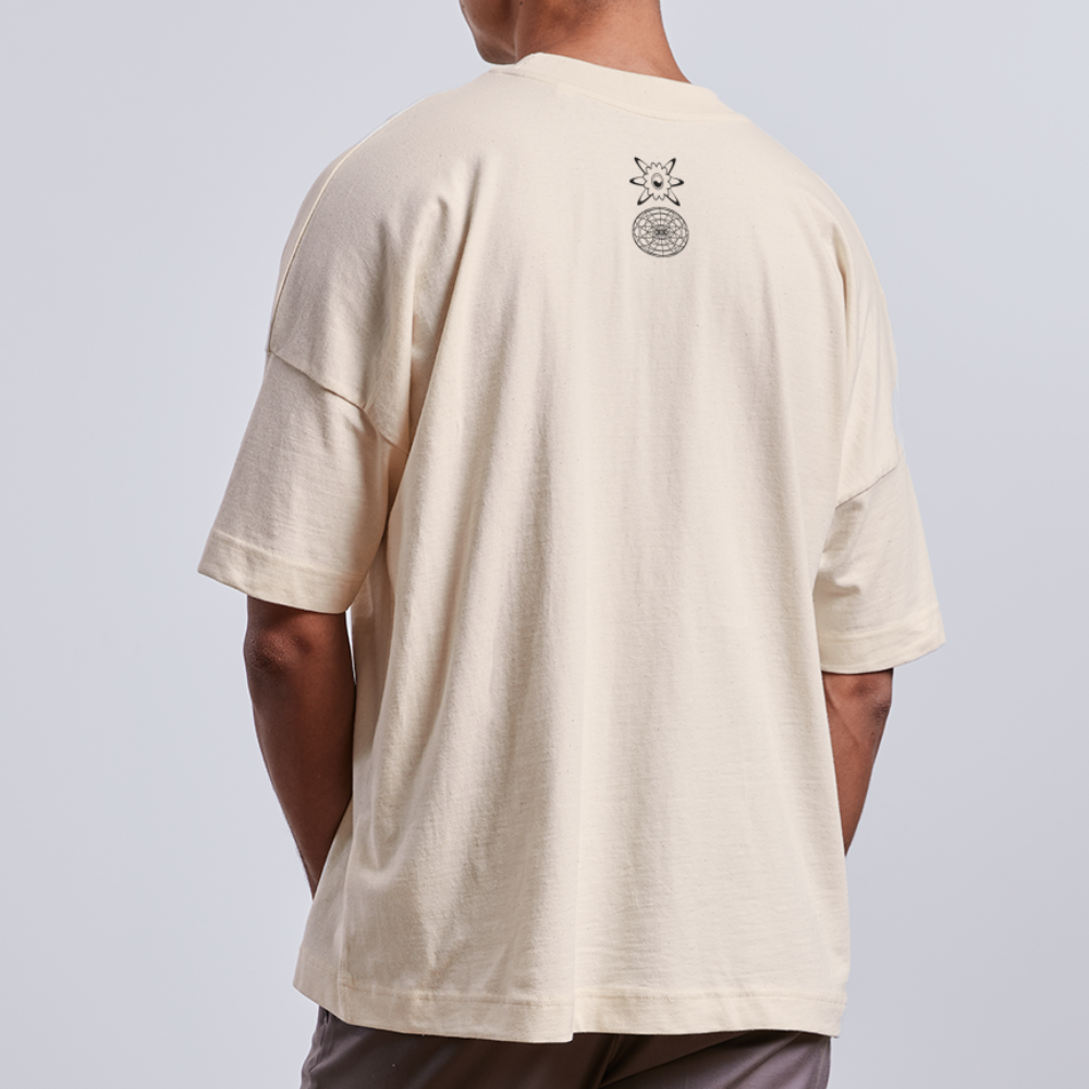 Xerros - Unisex Oversize Organic T-Shirt - Naturweiß