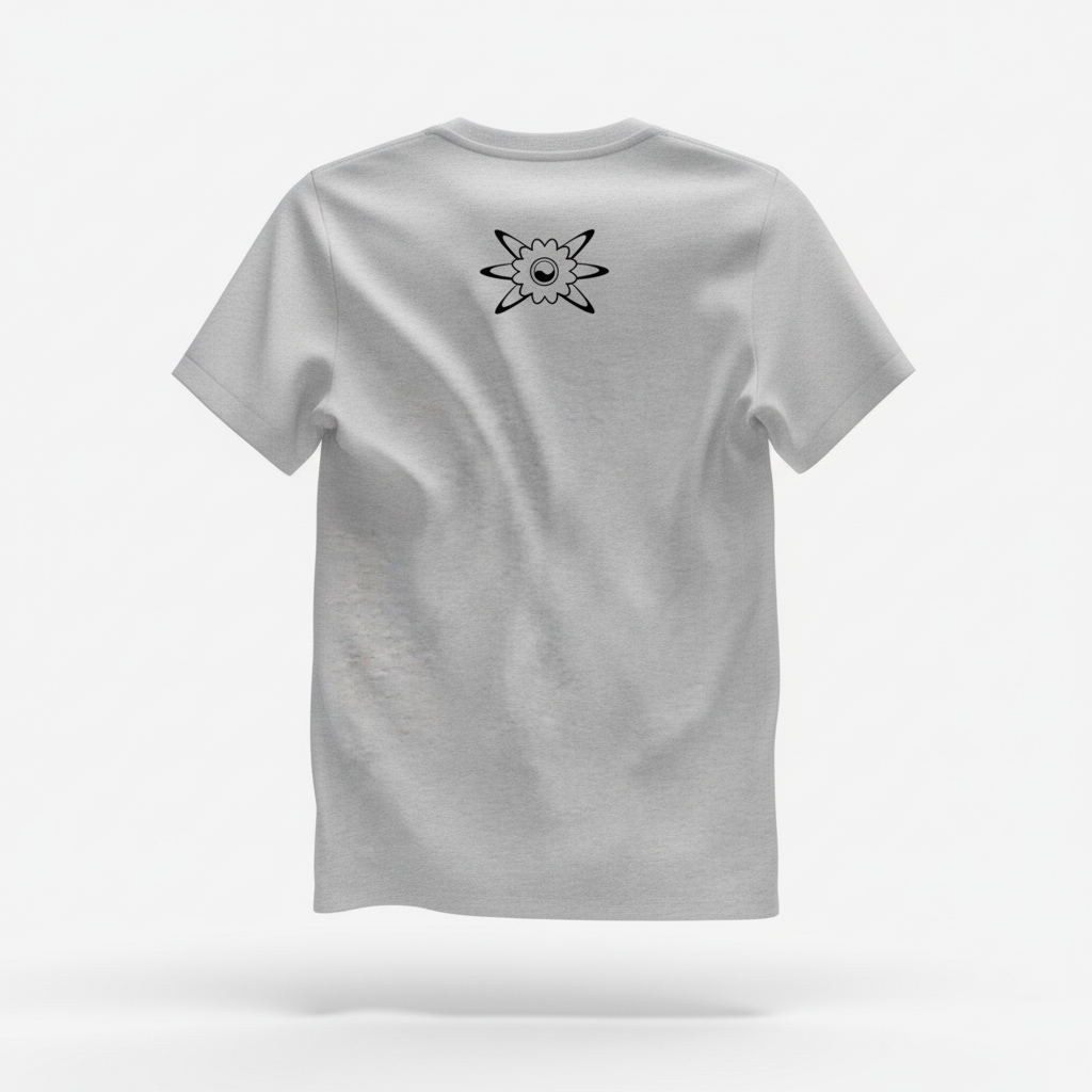 Vortex Record T-Shirt Rückseite 3D