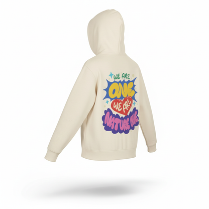 We Are One Hoodie Rückseite korrekter Print 3D