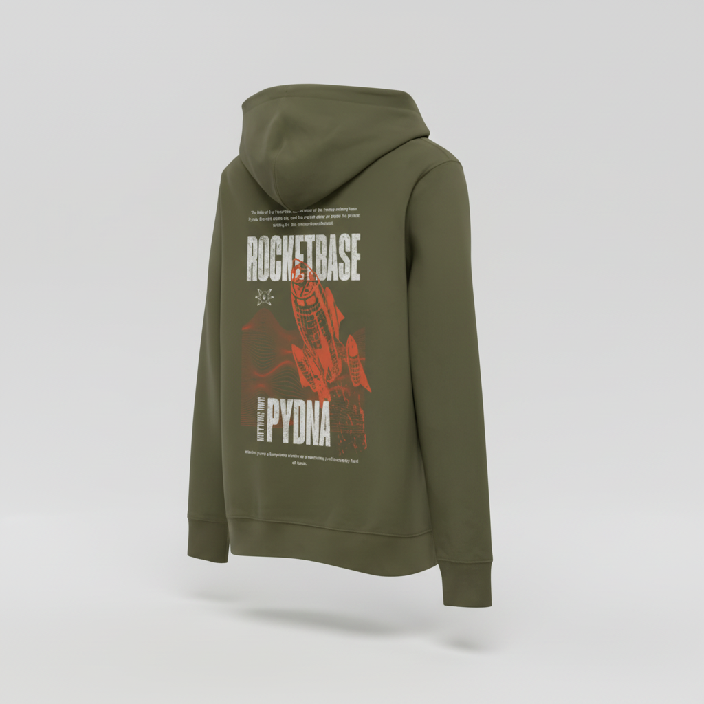 Zero Gravity Hoodie Rückseite mit Print 3D