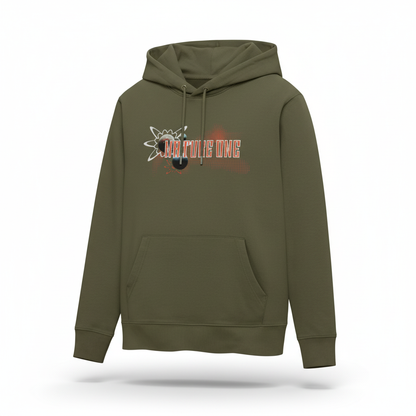 Zero Gravity Hoodie Vorderseite mit NATURE ONE Print 3D